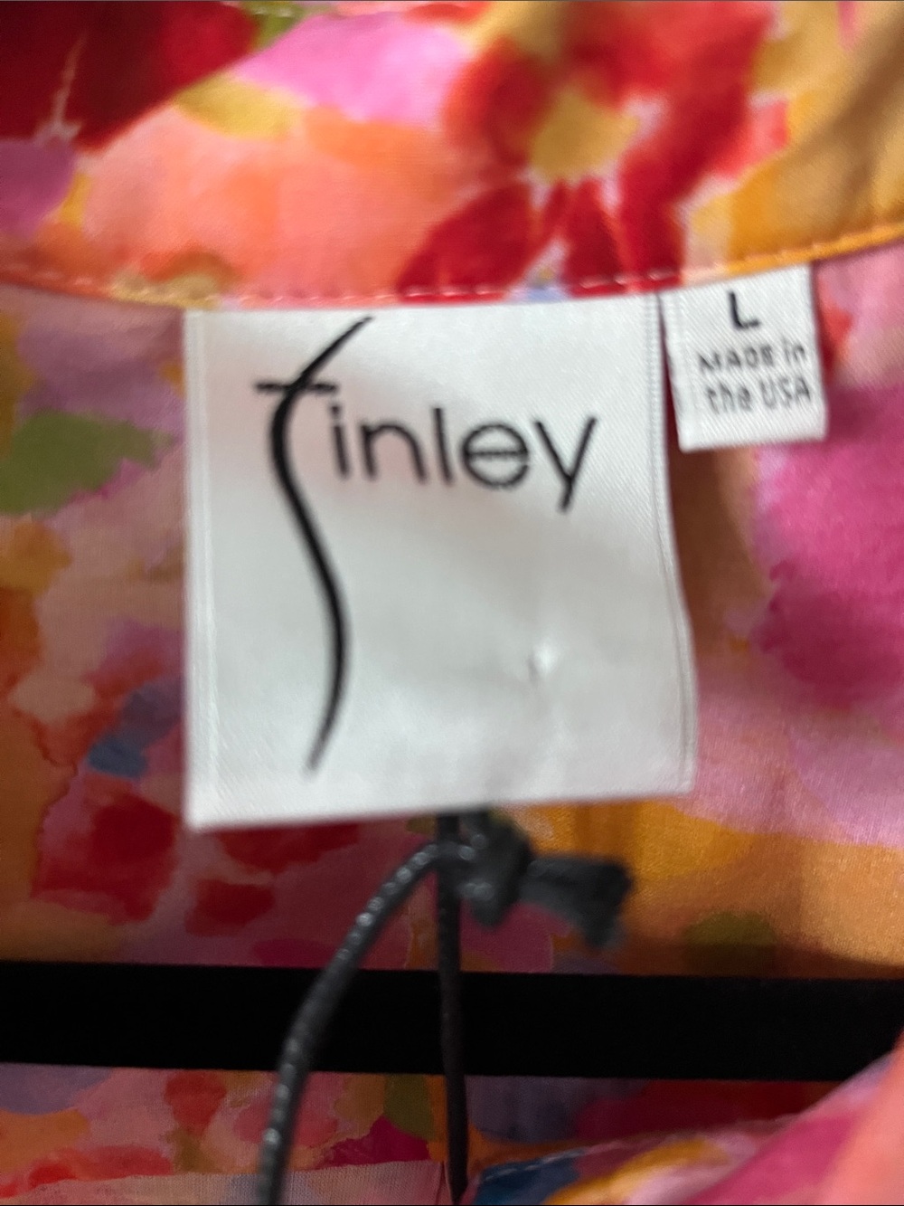 Finley NWT Jenna Dress Capri Floral Button Down 100% Cotton Dress - Picture 3 of 13
